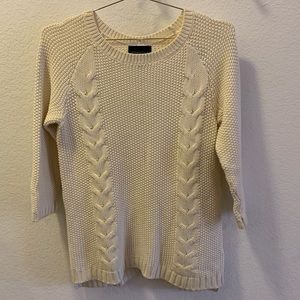 Cynthia Rowley Cable knit sweater
